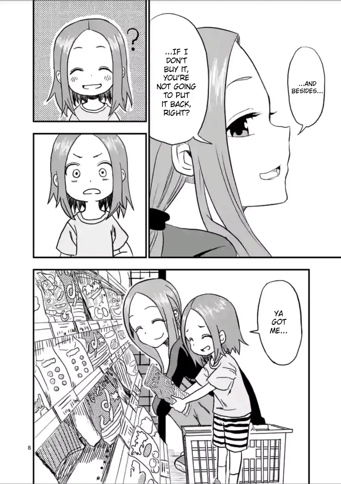 Karakai Jouzu no (Moto) Takagi-san Chapter 2 8